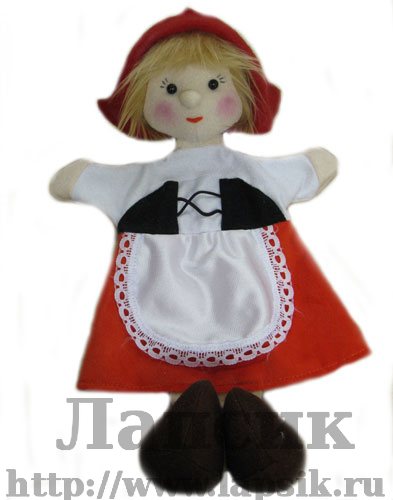 Детский карнавальный костюм Красной шапочки своими руками. Заготовка от Батик